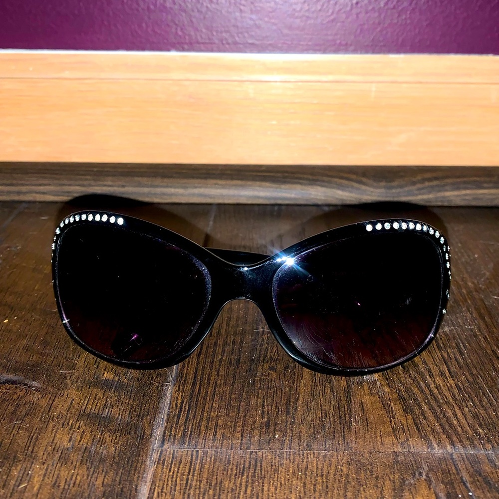 Black Bling Sunglasses